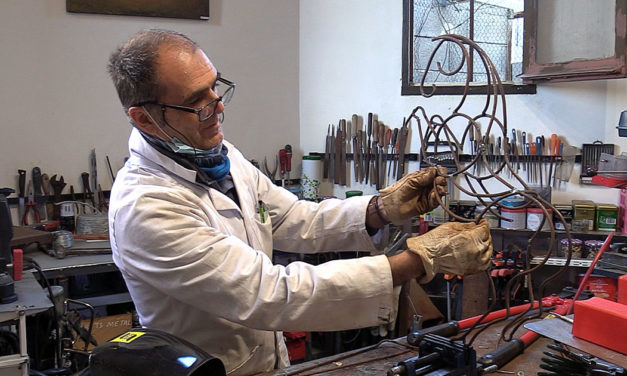 Le savoir faire et la créativité de Max Dejardin sur le vif