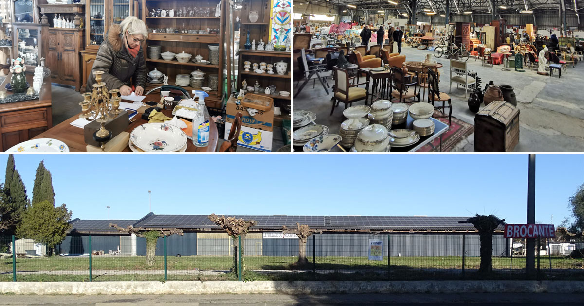 Un nouveau village de brocanteur à Vauvert