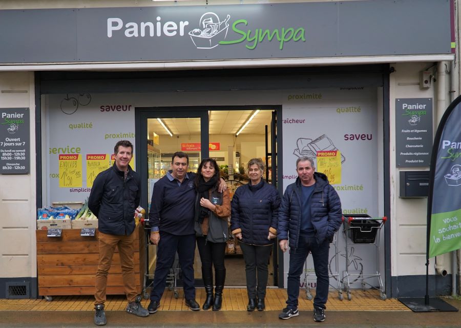 Réouverture de la supérette de Beauvoisin