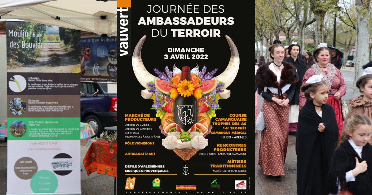 Ce dimanche à Vauvert, 6ème Journée des ambassadeurs du terroir