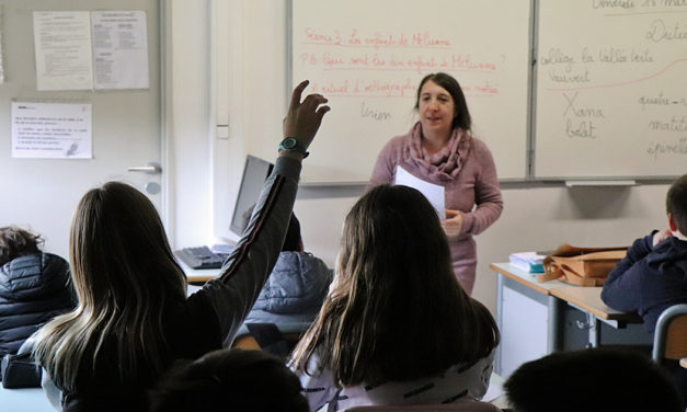 Dictée de la francophonie au collège « La Vallée Verte » de Vauvert