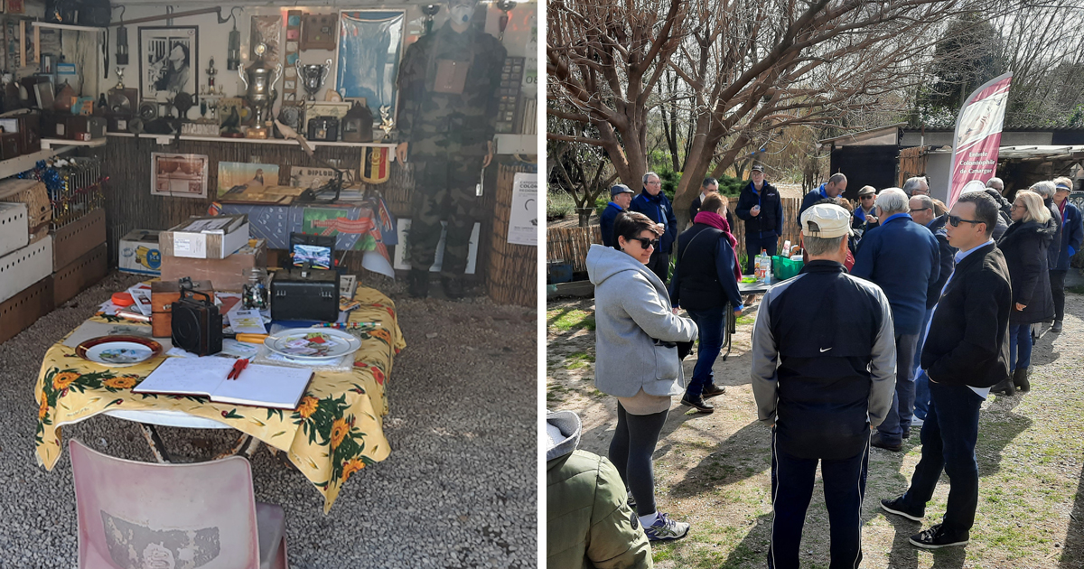 L’Association Plaisir Auto Retro visite le Musée du Pigeon Voyageur du Cailar