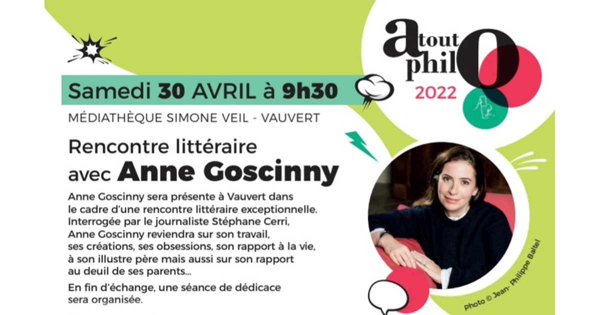 Anne Goscinny à Vauvert