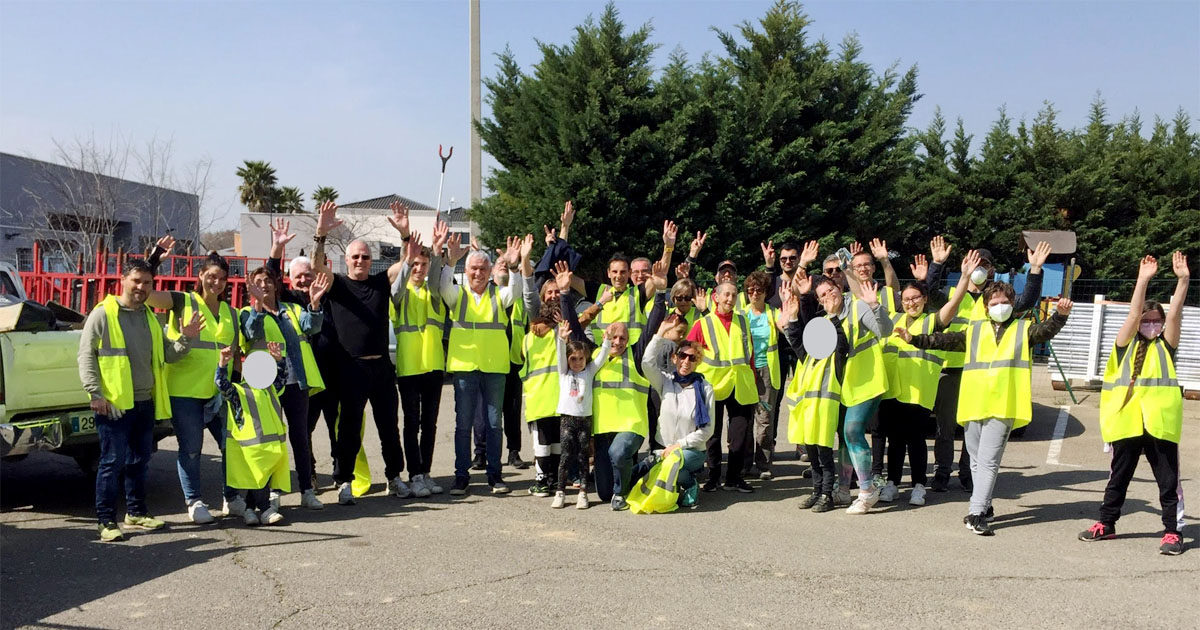 Environnement : Belle récolte de déchets à Aimargues