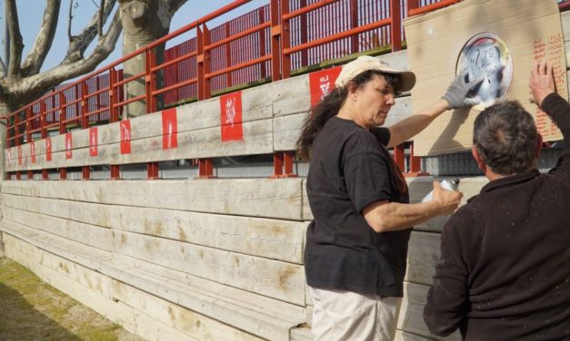 les empègues aux arènes de  Beauvoisin