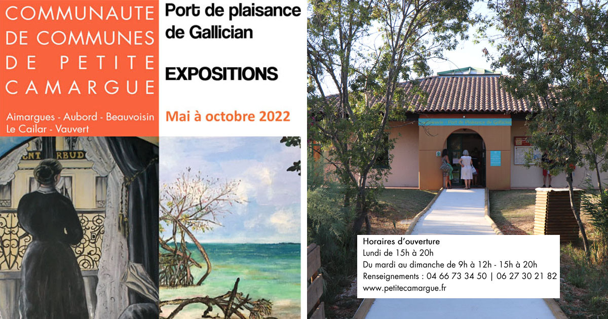 Les expositions lancent la saison portuaire à la Capitainerie du port de plaisance de Gallician