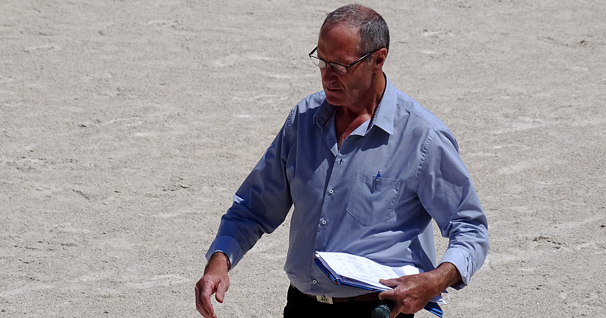 Claude Chevalier, infatigable animateur de la journée du jeudi de l’ascension à Vauvert