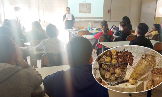 Petit déjeuner romain au collège