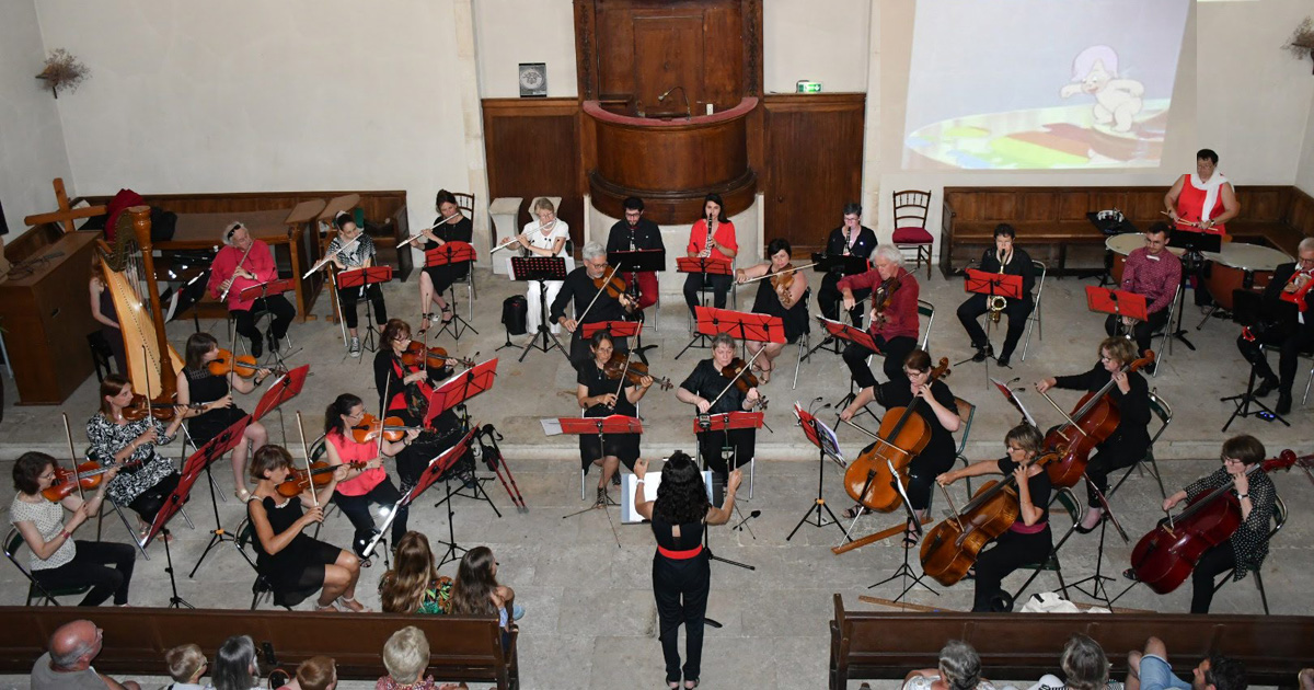 LA TOURNÉE « FANTASIA » DE L’ORCHESTRE SYMPHONIQUE DE PETITE CAMARGUE PASSE PAR BEAUVOISIN