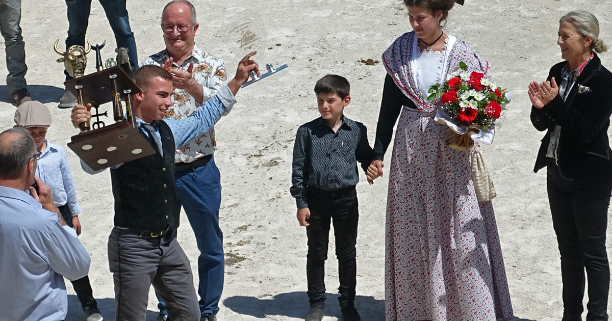 La manade Martini s’adjuge le 35ème concours d’abrivado