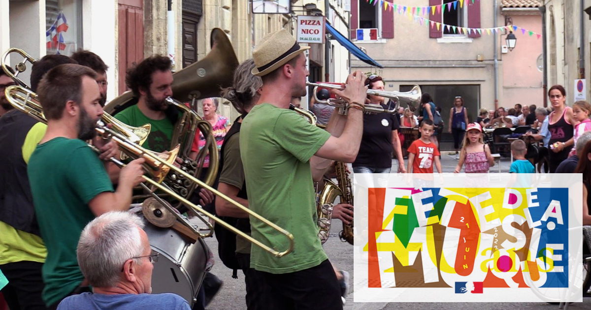 Rendez-vous à Vauvert pour la fête de la musique !