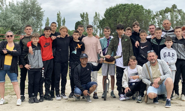 Un groupe de jeunes Ukrainiens accueillis au Scamandre