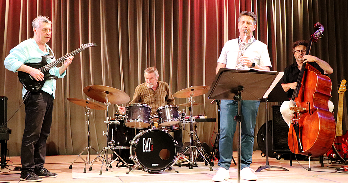 Quartet Jazz Bernard Marquié : un moment musical fort apprécié