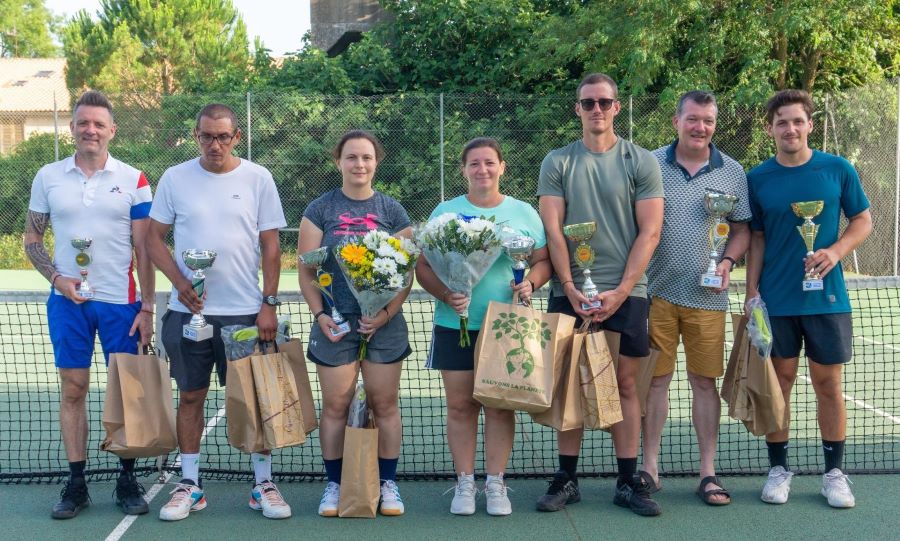 Franc succès pour le tournoi de tennis du club  Beauvoisinois