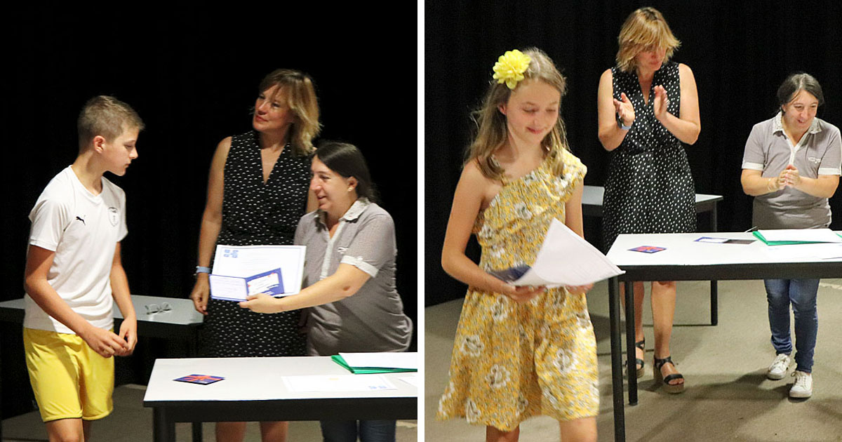 Des élèves du collège La vallée Verte récompensés