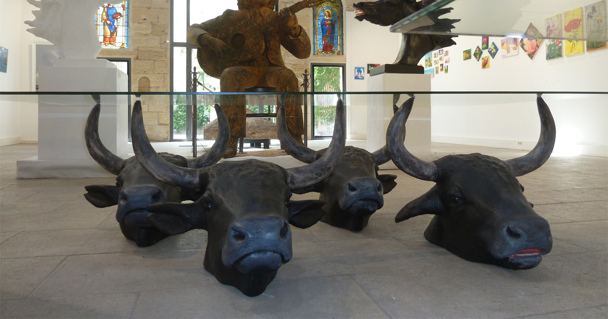 La « gase » inspire le sculpteur aigues-mortais, Patrick Granier