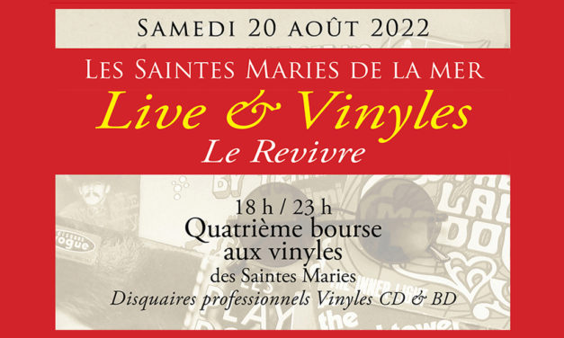 Ce samedi, 4ème Bourse aux vinyles aux Saintes-Maries de la Mer