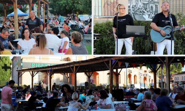 Mary Wanda et Didier Rubio ont animé l’avant dernier Mardi de Vauvert