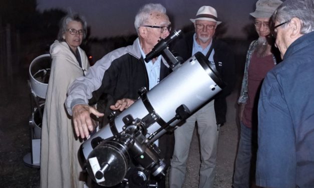 Une soirée la tête dans les étoiles à Beauvoisin