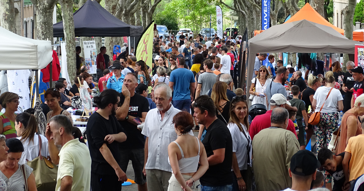 Vauvert : Belle participation à la fête des associations