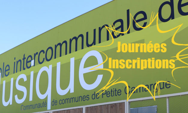 Journées d’inscription à l’École de musique