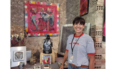 L’artiste Nicole Di  Meo expose à la féria de Nîmes