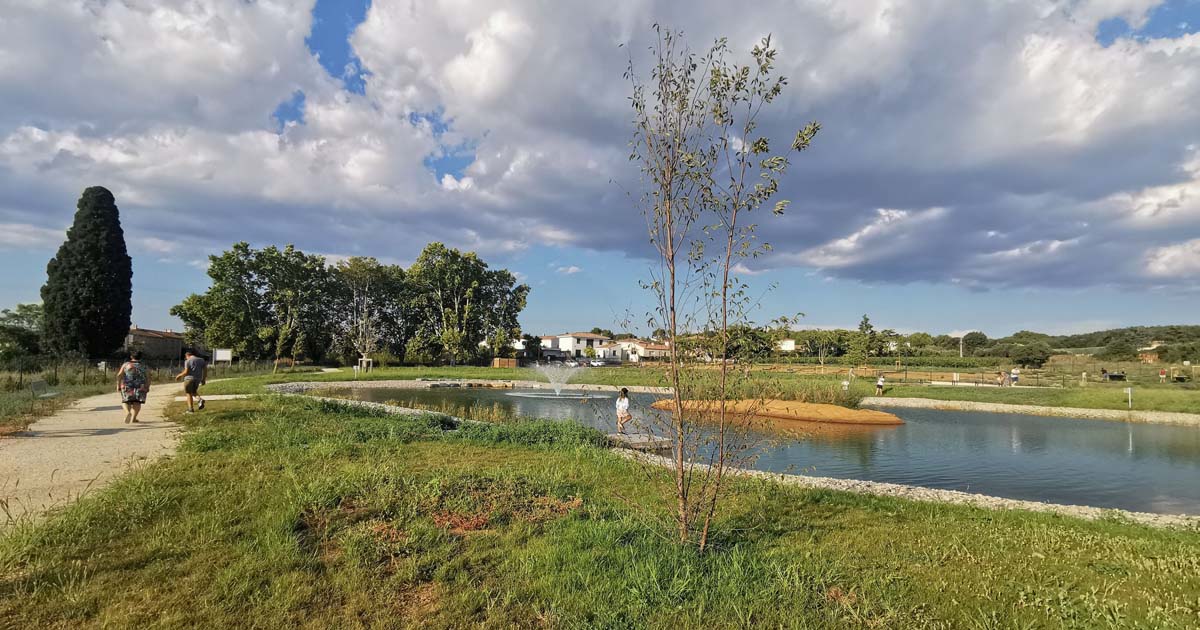 Le parc de l’Espérion à Vauvert a ouvert ses portes