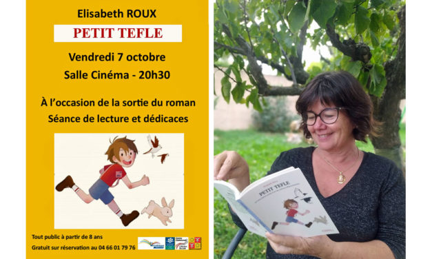 Beauvoisin fait aussi sa rentrée littéraire : Petit Tèfle ou l’ode à l’enfance