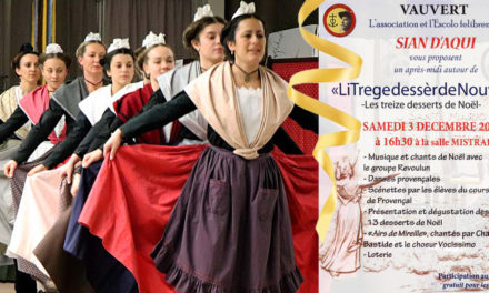 L’après-midi Calendal de Sian d’Aqui