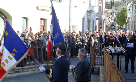 11 novembre : Une belle cérémonie en présence de nombreux vauverdois