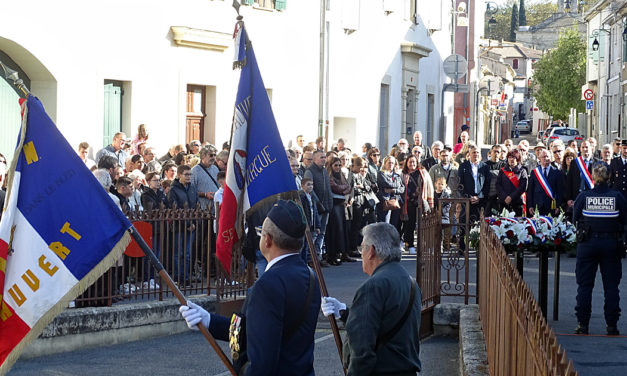 11 novembre : Une belle cérémonie en présence de nombreux vauverdois