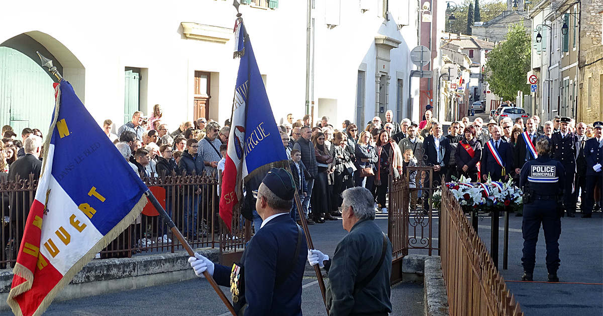 11 novembre : Une belle cérémonie en présence de nombreux vauverdois