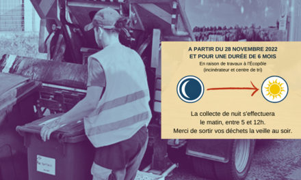 Vauvert et Franquevaux : Modification exceptionnelle des horaires de collecte des déchets en raison de travaux