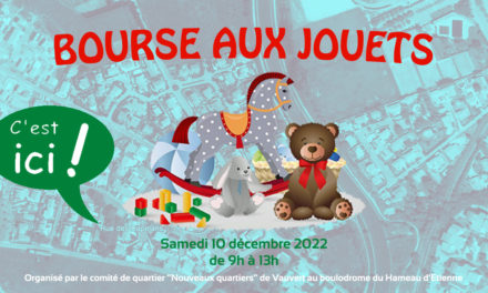Le comité de quartier « nouveaux quartiers » organise sa première bourse aux jouets