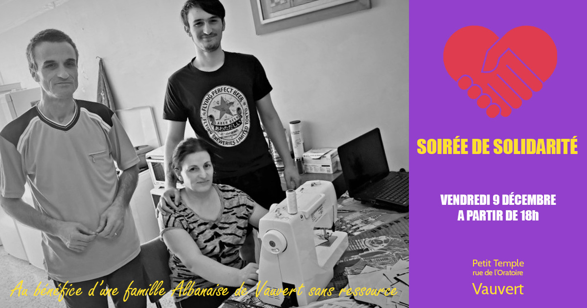 Vauvert : une soirée pour la famille Kuçana