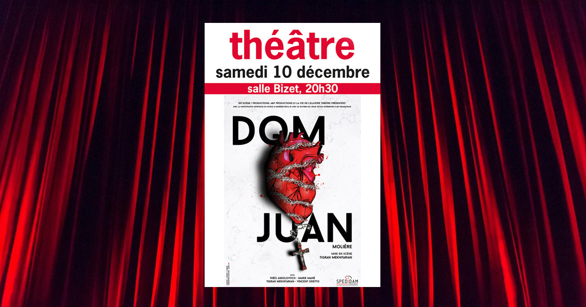 Vauvert : Pour les 400 ans de la naissance de Molière, Dom Juan côtoie le rap !