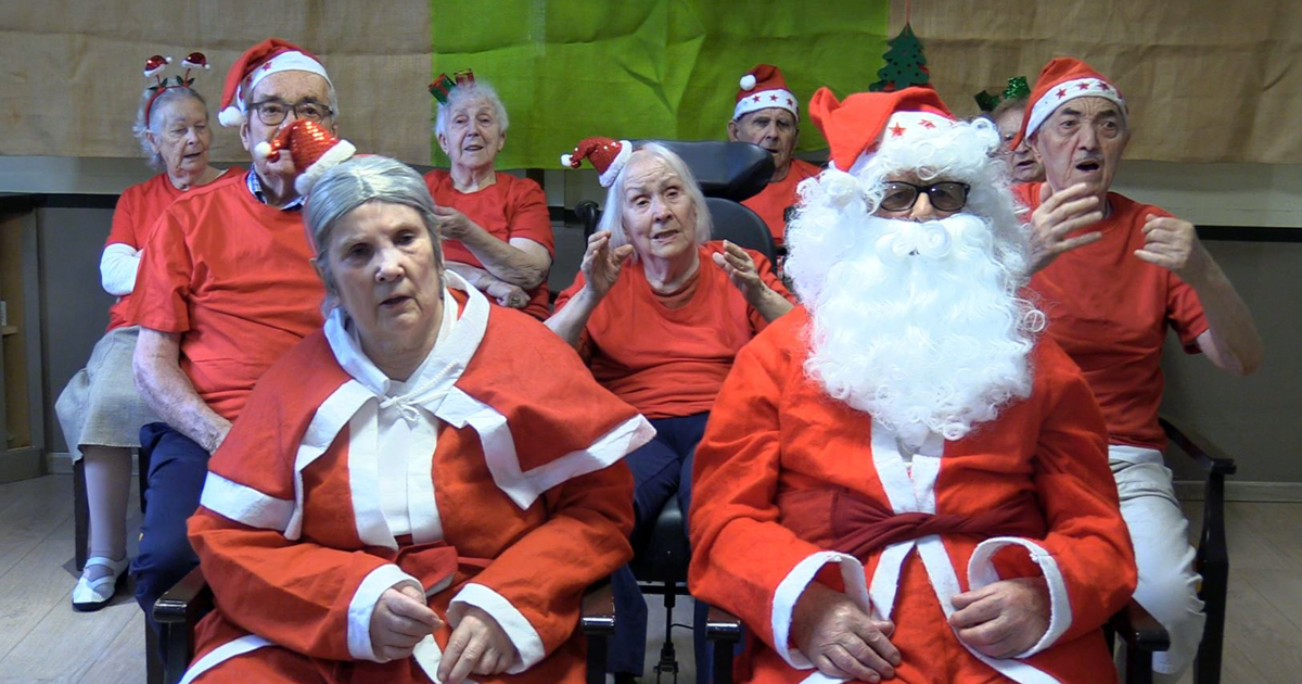 Les Flamants roses ont participé au premier concours de chorale Mélo 2022