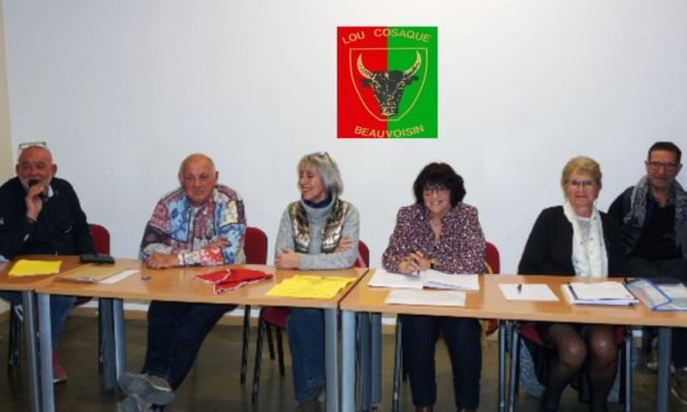 Assemblée Générale du CT  Lou Cosaque de Beauvoisin