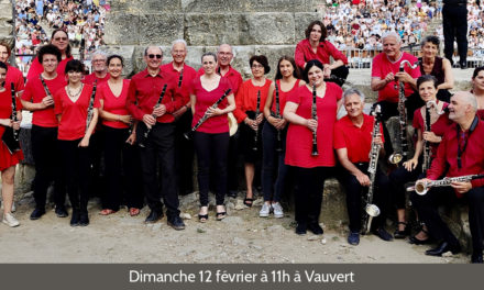 Concert de l’Ensemble de clarinettes “Poco Assai” ce dimanche à Vauvert