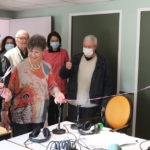 La maison de retraite « L’Accueil » inaugure son studio de radio avec un de ses résidents, Louis Girard, ancien conseiller départemental du Gard